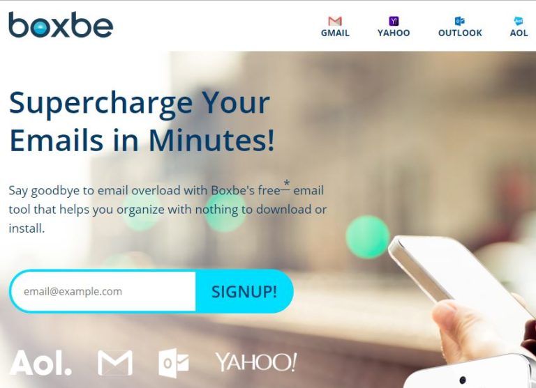 Add or Remove Boxbe From Gmail Yahoo Outlook