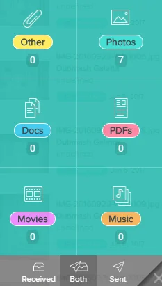 all gmail attachments filtered dittach here