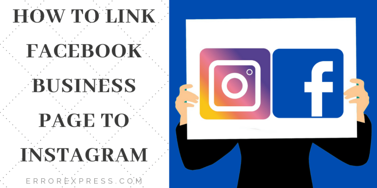 how to link Facebook business page to Instagram