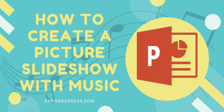 How to create a picture slideshow with music in MS PowerPoint for both Mobile and PC
