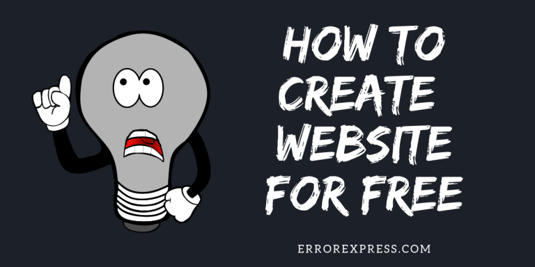How to Create a Website for Free