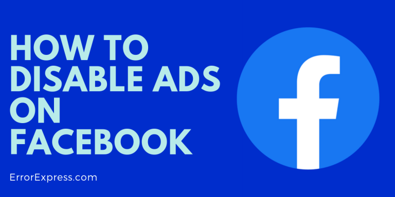 How to Disable Ads on Facebook