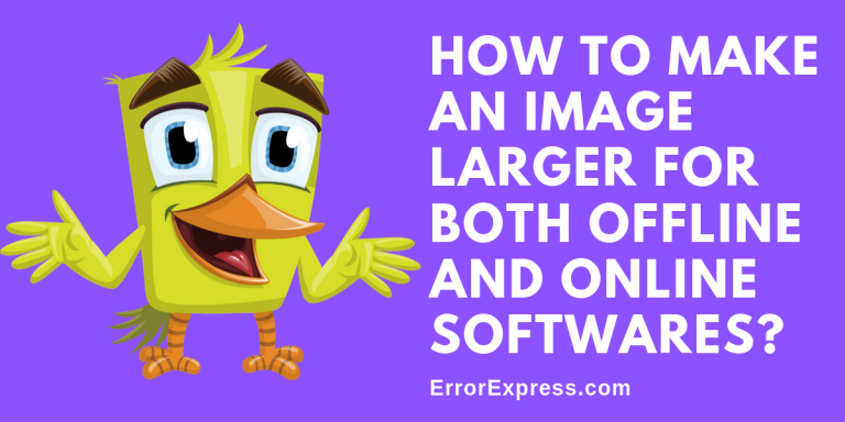 how to make an image larger