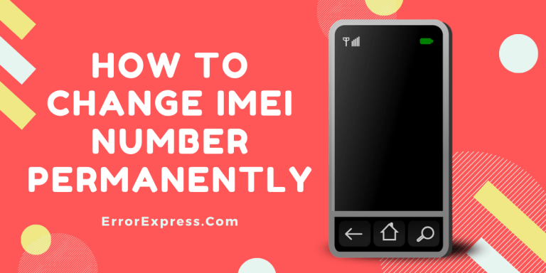 How to change IMEI number permanently