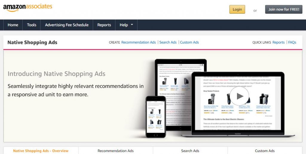 google adsense alternatives -amazon native ads 