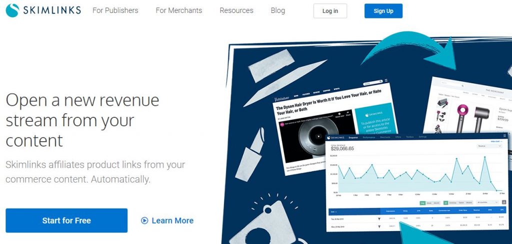 skimlinks alternative choice of google ad sense