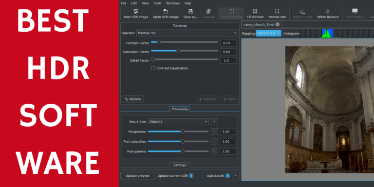 Best HDR Software Tools List