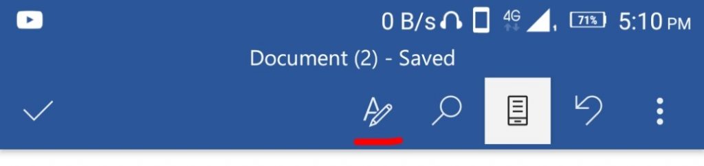 microsoft word document mobile