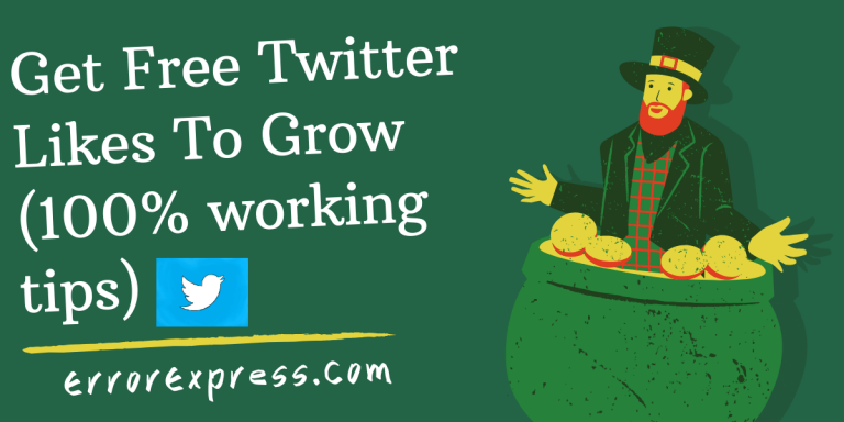 Get Free Twitter Likes To Grow (100% working tips)