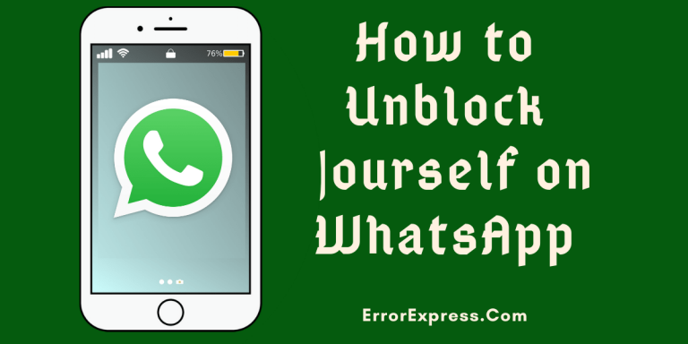 How to Unblock Yourself on WhatsApp