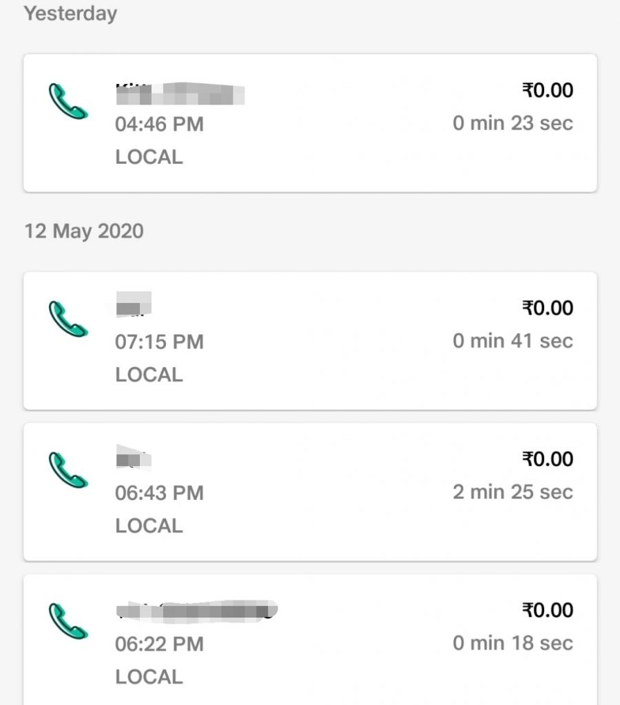 call log details local
