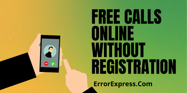 Free calls online without registration