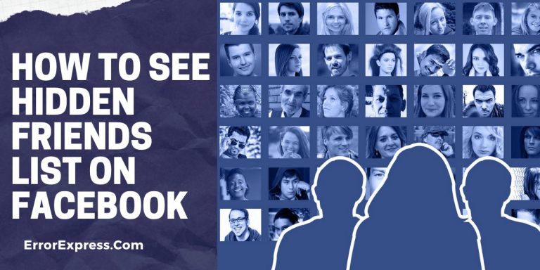 How to see hidden friends list on Facebook