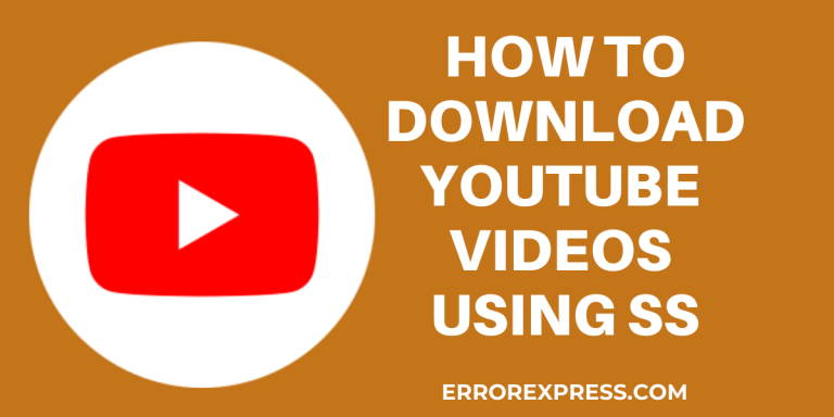 how to download youtube videos using ss