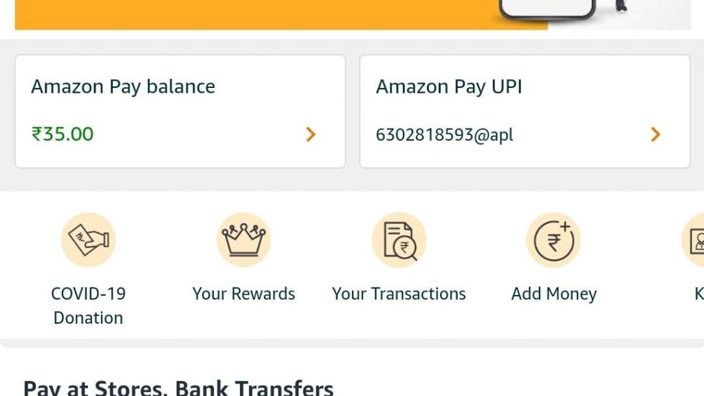 amazon pay scan the qr code