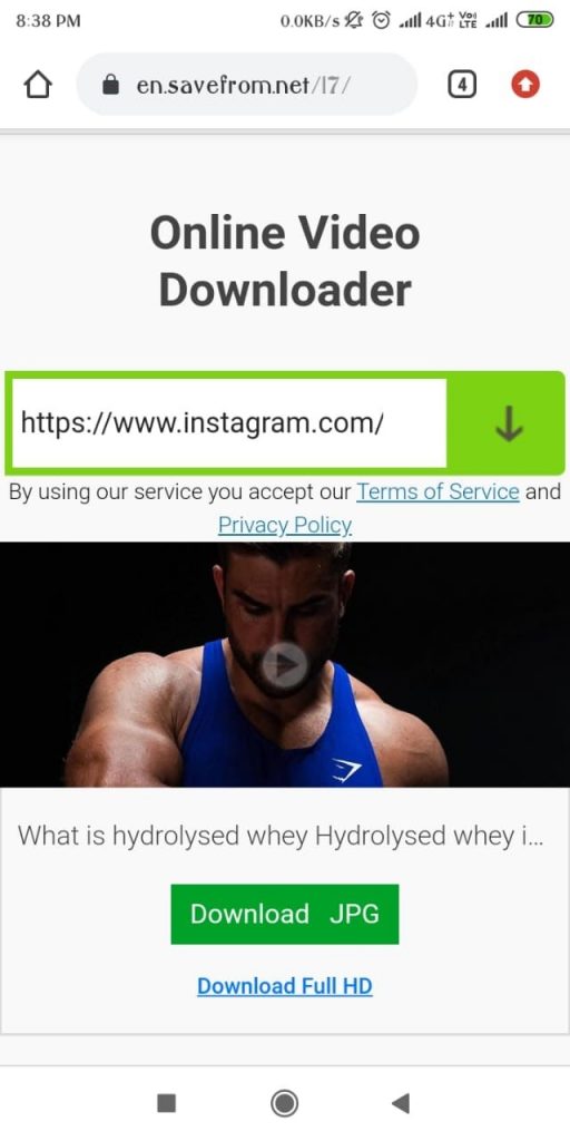 Online Video Download Photos and Videos with Selected Resolutions