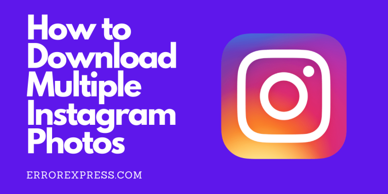 How to Download Multiple Instagram Photos on PC / Mobile