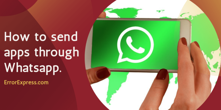 How to Send Apps on Whatsapp with data (Simple Methods)