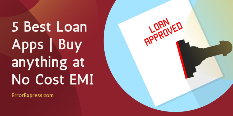 5 Best Loan Apps | Buy anything at No Cost EMI | Amazon Flipkart