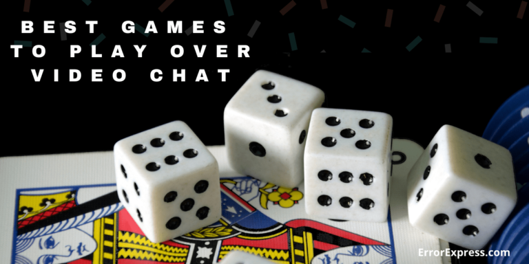 Best 8 games to play over video chat