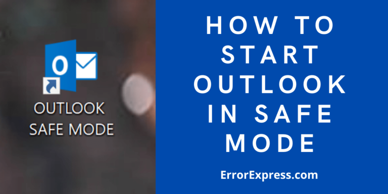 To learn How to Start Outlook in Safe Mode | How to shortcut safe mode in outlook