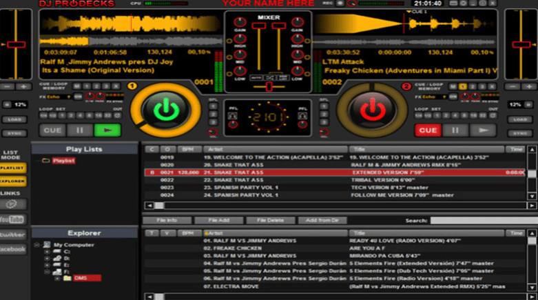 DJ ProDecks - Free DJ Software