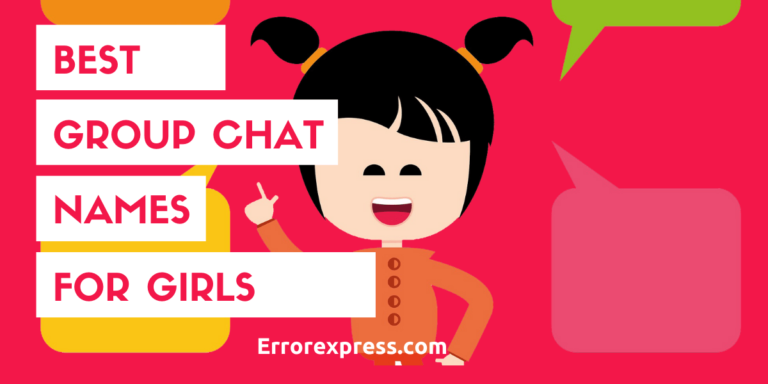 Find the best 55+ group chat names for girls