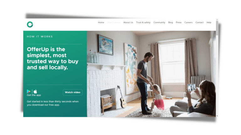 About Section Of OfferUp.com