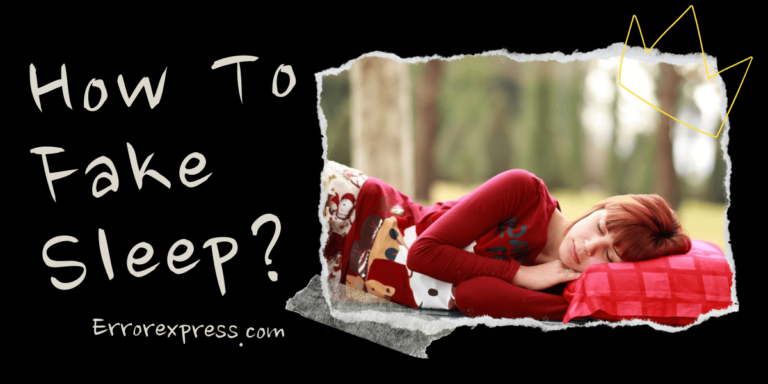 How to Fake Sleep Learn With 7 Tips and Warnings