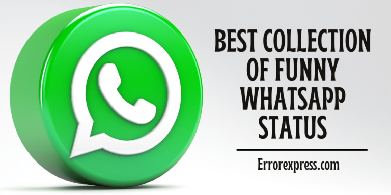 The Most Unique Collection Of Funny WhatsApp Status Ever
