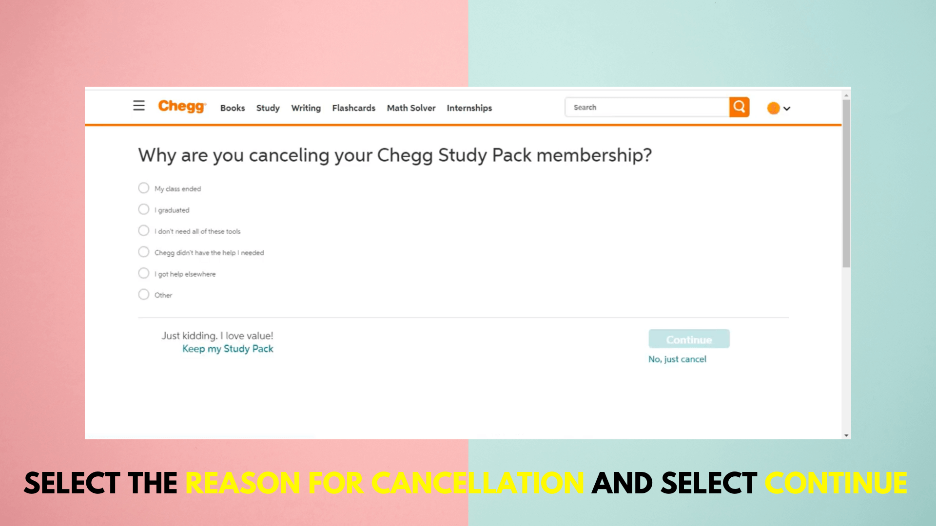 How To Delete Chegg Account in 24 Steps - Error Express