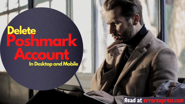 How to delete poshmark account