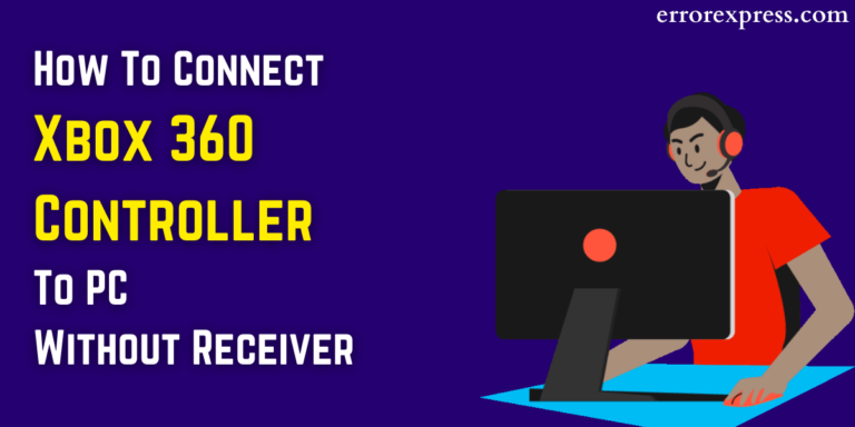 This is the title image of How to connect Xbox 360 Controller to PC Without Remote