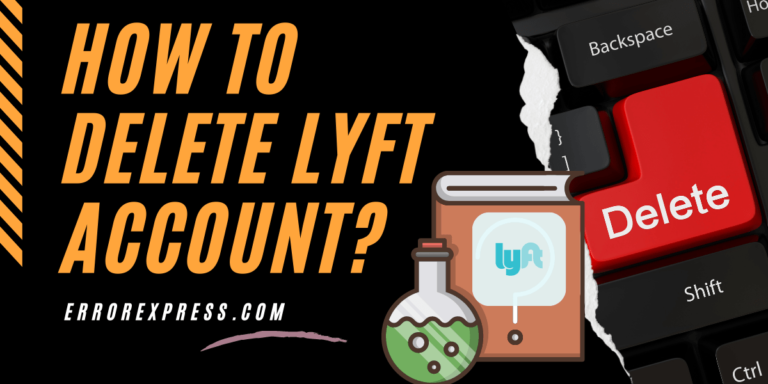 Step by step instruction for how to delete lyft account for your android or ios device