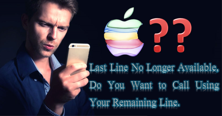 The last line no longer available-Iphone Issue & solution- Feature Image