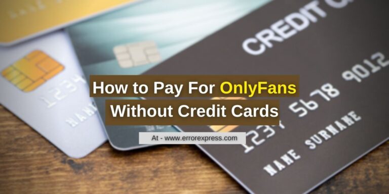 how to pay for onlyfans without credit cards