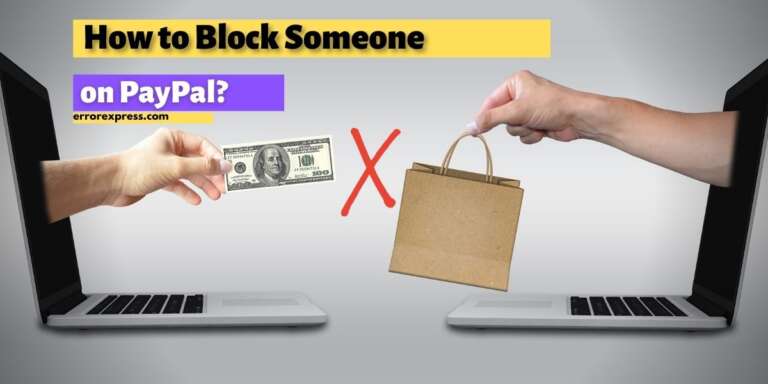 Image says How to Block Someone on PayPal