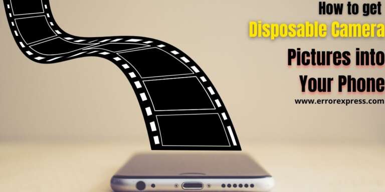 Image Says - How to Get Disposable Camera Pictures into Your Phone