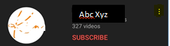 Theree dot icon in YT top right corner
