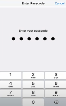 Iphone Passcode Screen
