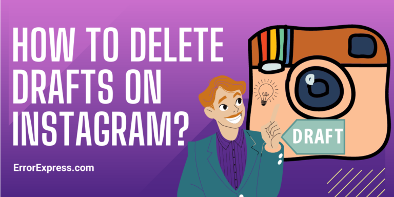 Feature image for how to delete drafts on instagram