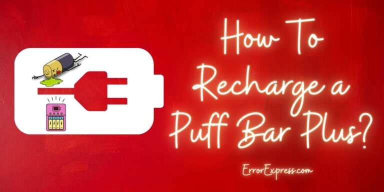 Feature Image For How To Recharge a Puff Bar Plus