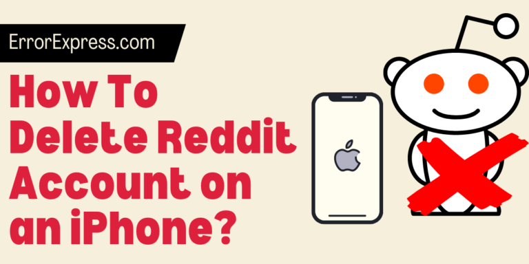 Feature Image For How To Delete Reddit Account on an iPhone in 5 Easy Steps