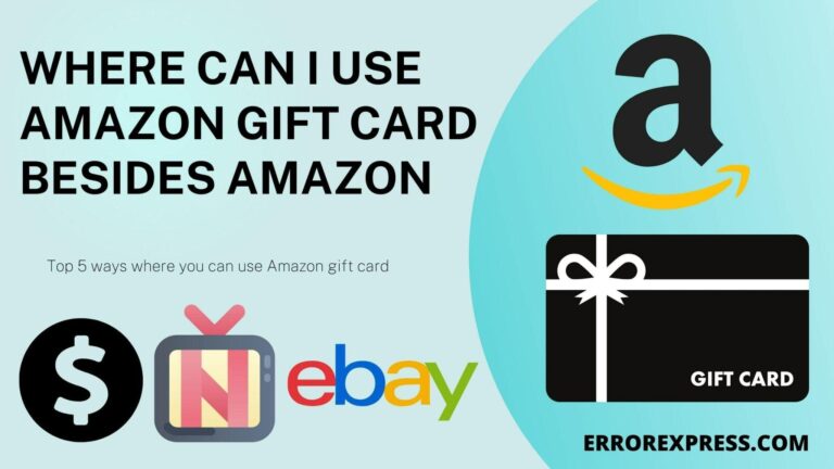 Feature image for top five ways where you can use Amazon gift card besides amazon
