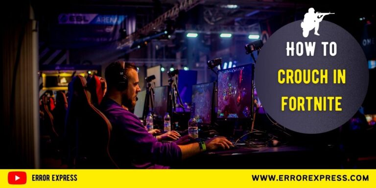 Know About How to Crouch in Fortnite