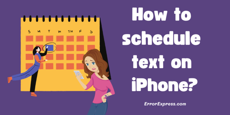 Feature Image For How to schedule text on iPhone - Quick Guide