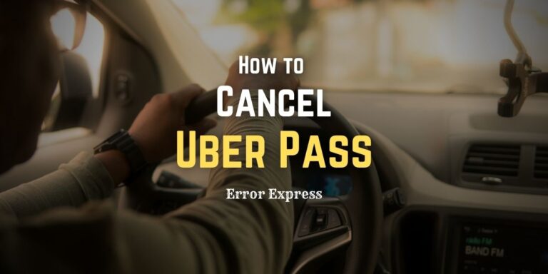 How to Cancel Uber Pass