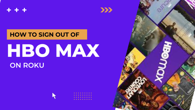 Feature Image- How to sign out of HBO max on Roku