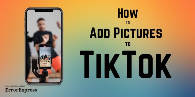 How to add pictures to TikTok