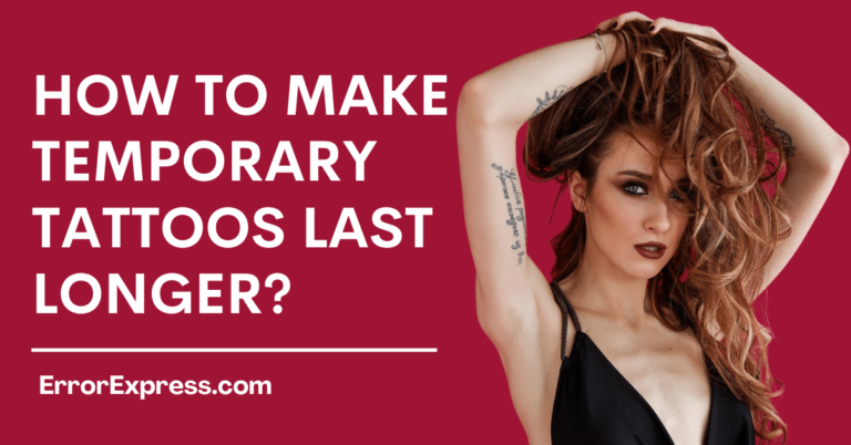 Feature Image For How To Make Temporary Tattoos Last Longer